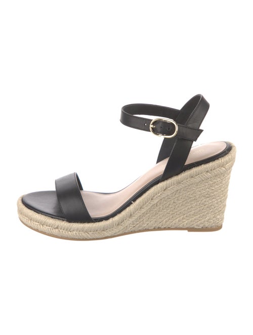 Stuart Weitzman Leather Espadrilles