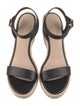 Stuart Weitzman Leather Espadrilles