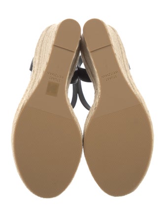 Stuart Weitzman Leather Espadrilles
