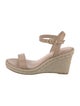 Stuart Weitzman Leather Espadrilles