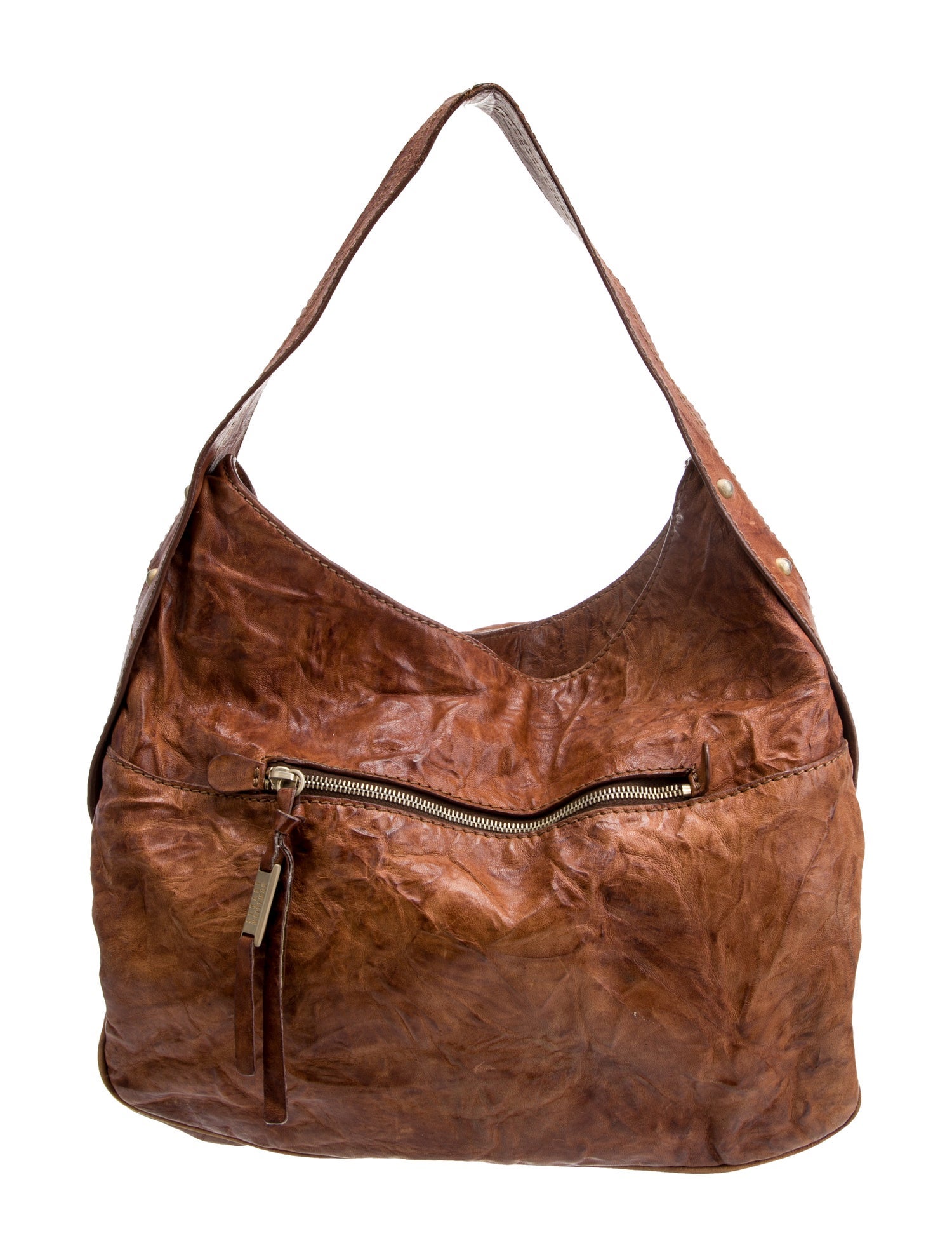 Stuart Weitzman Leather Top Handle Bag