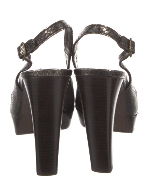 Stuart Weitzman Leather Slingback Pumps