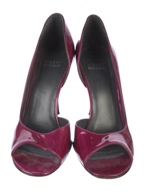 Stuart Weitzman Patent Leather Sandals