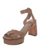 Stuart Weitzman Suede Sandals