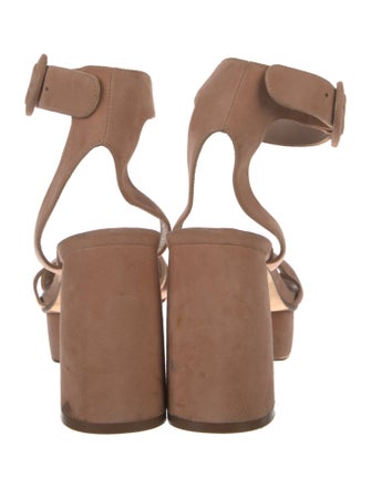 Stuart Weitzman Suede Sandals