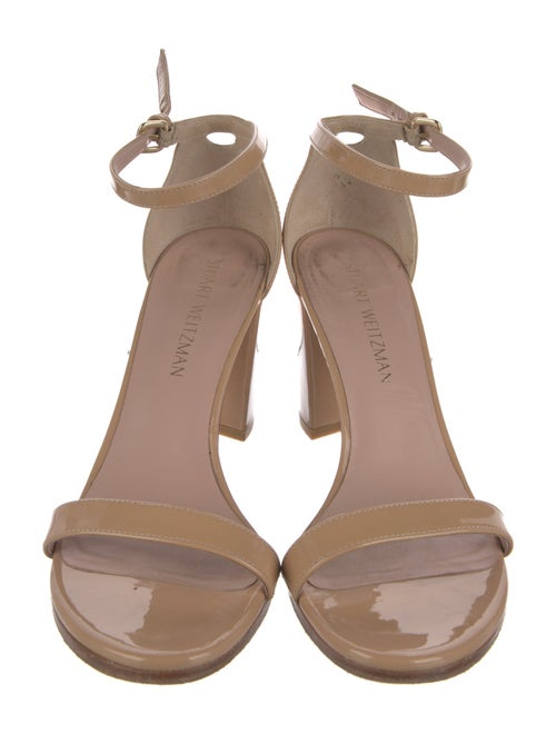 Stuart Weitzman Patent Leather Sandals