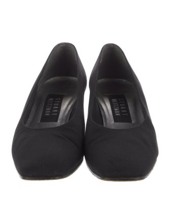Stuart Weitzman Crystal Embellishments Pumps