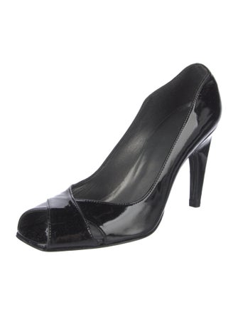 Stuart Weitzman Patent Leather Sandals