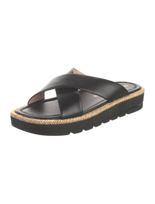Stuart Weitzman Leather Slides