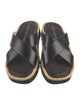 Stuart Weitzman Leather Slides