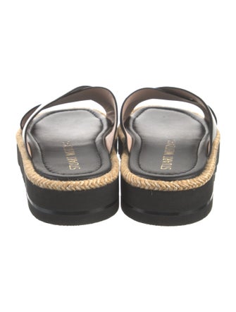 Stuart Weitzman Leather Slides