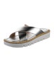 Stuart Weitzman Leather Slides