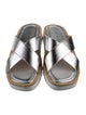 Stuart Weitzman Leather Slides