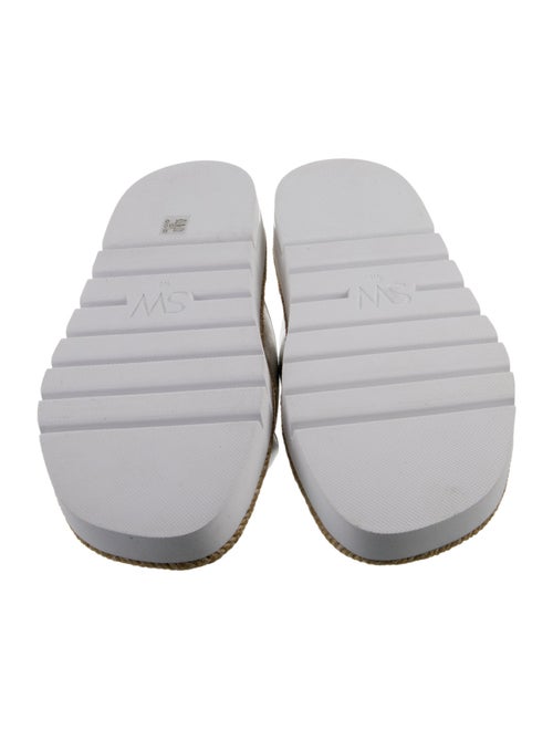 Stuart Weitzman Leather Slides