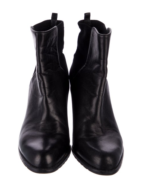 Stuart Weitzman Leather Chelsea Boots