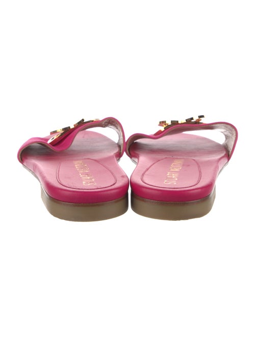 Stuart Weitzman Suede Slides