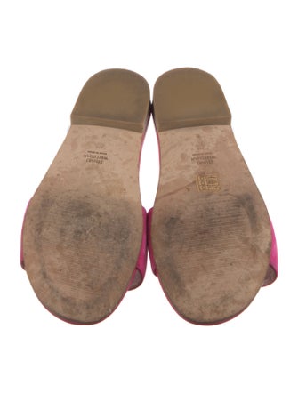 Stuart Weitzman Suede Slides