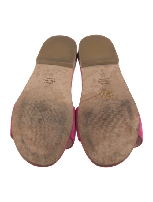 Stuart Weitzman Suede Slides