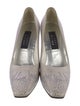 Stuart Weitzman Crystal Embellishments Pumps
