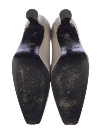 Stuart Weitzman Crystal Embellishments Pumps