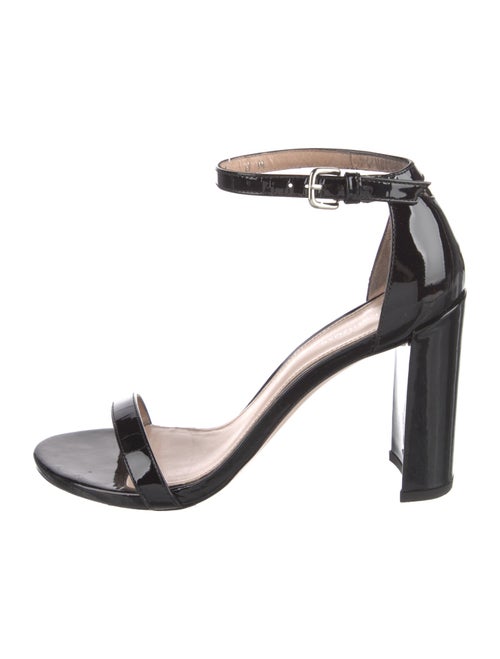 Stuart Weitzman Patent Leather Sandals