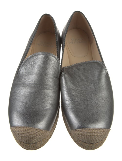 Stuart Weitzman Leather Espadrilles