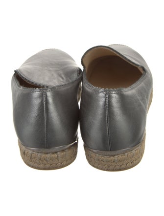 Stuart Weitzman Leather Espadrilles