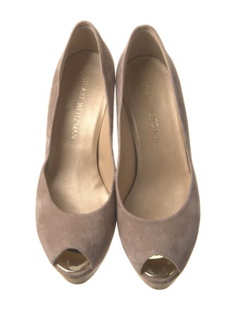 Stuart Weitzman Suede Pumps