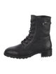 Stuart Weitzman Leather Combat Boots