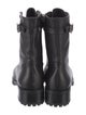 Stuart Weitzman Leather Combat Boots