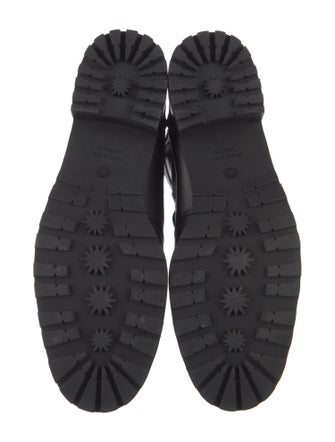 Stuart Weitzman Leather Combat Boots