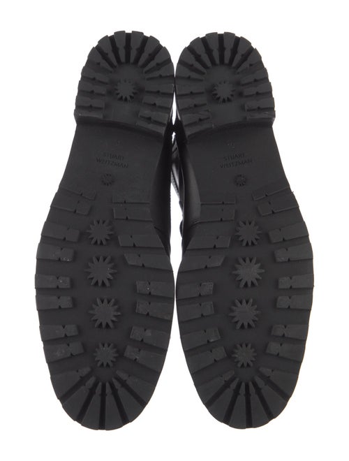 Stuart Weitzman Leather Combat Boots