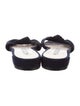 Stuart Weitzman Suede Slides