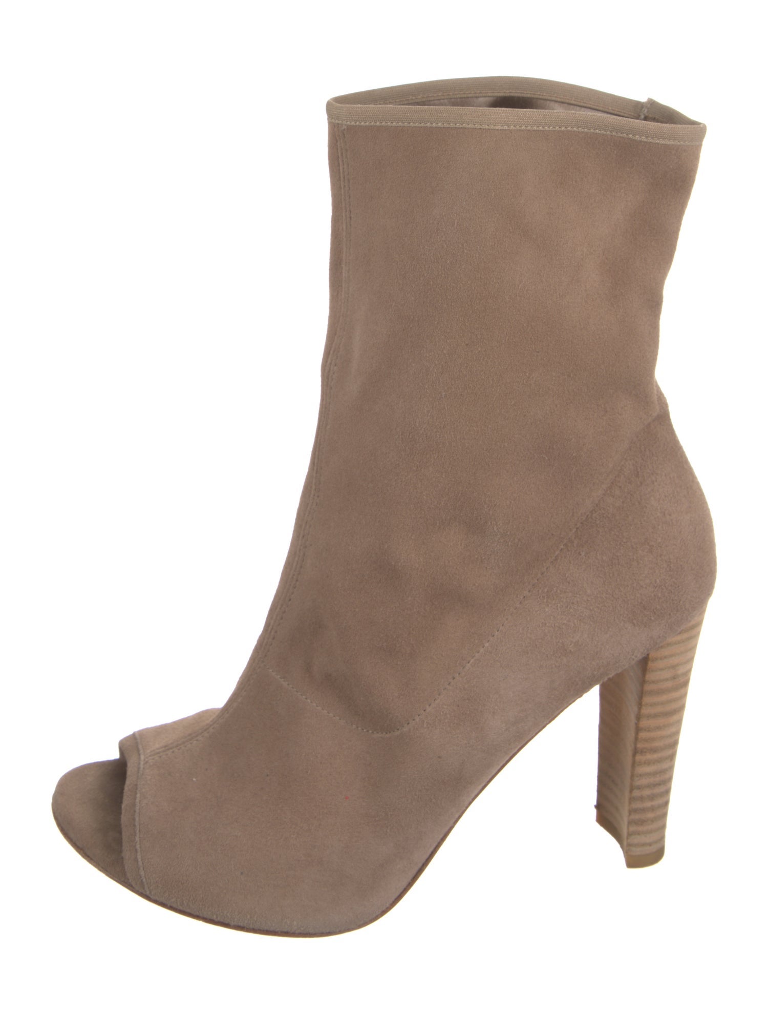 Stuart Weitzman Suede Sock Boots