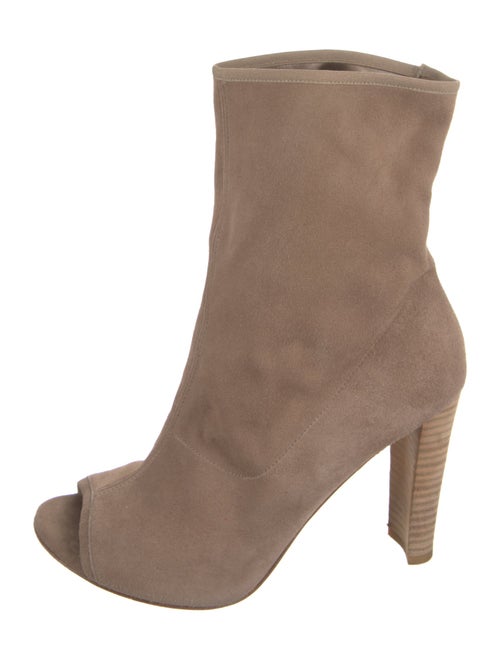 Stuart Weitzman Suede Sock Boots