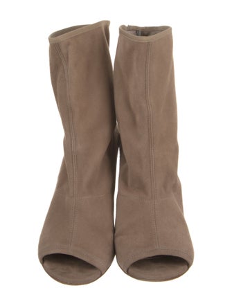Stuart Weitzman Suede Sock Boots