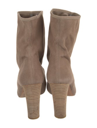 Stuart Weitzman Suede Sock Boots