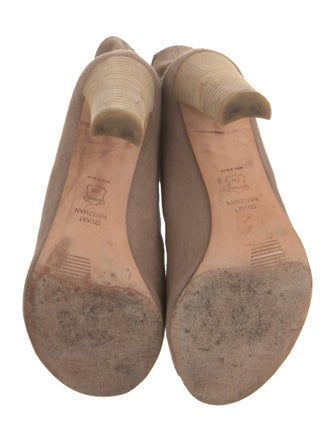 Stuart Weitzman Suede Sock Boots