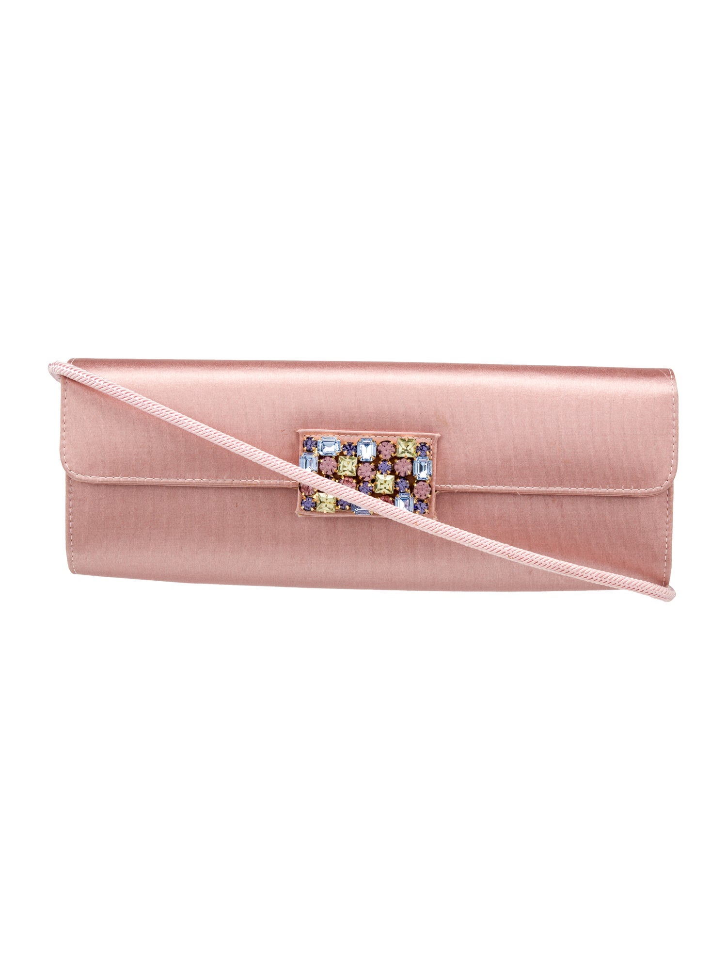 Stuart Weitzman Satin Evening Bag
