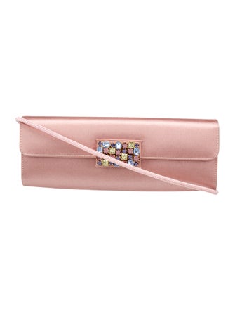 Stuart Weitzman Satin Evening Bag