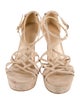 Stuart Weitzman Suede Sandals
