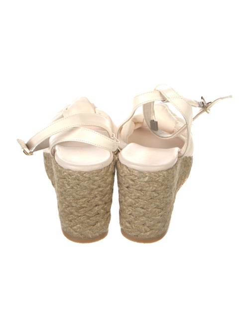 Stuart Weitzman Leather Espadrilles