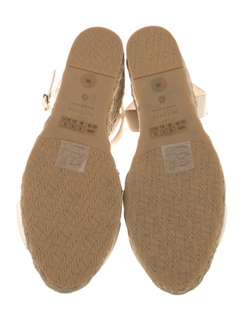 Stuart Weitzman Leather Espadrilles