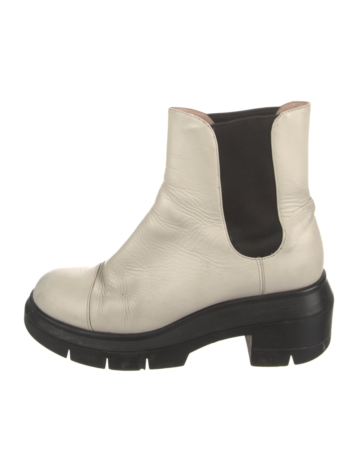 Stuart Weitzman Leather Chelsea Boots