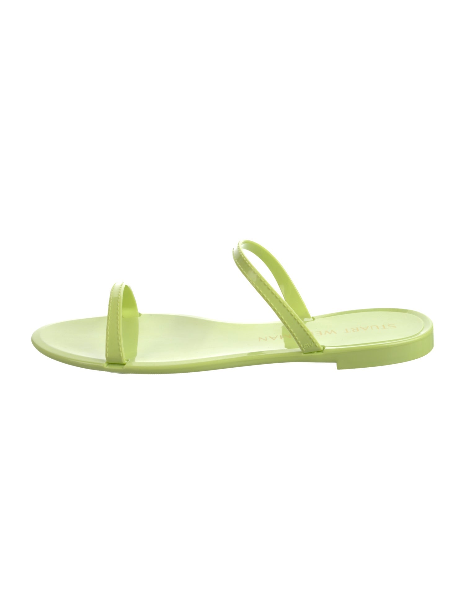 Stuart Weitzman Rubber Slides