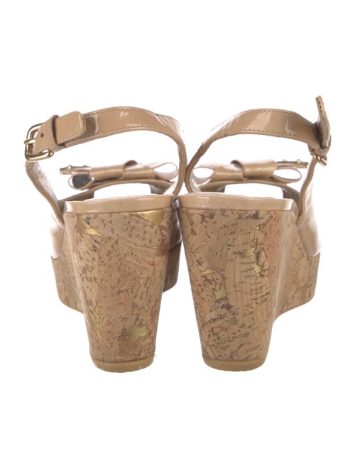 Stuart Weitzman Patent Leather Slingback Pumps