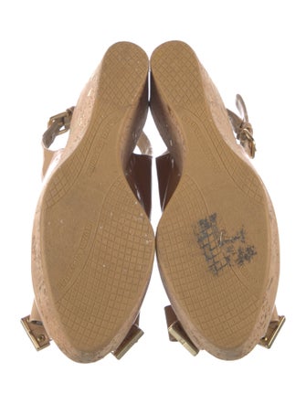 Stuart Weitzman Patent Leather Slingback Pumps