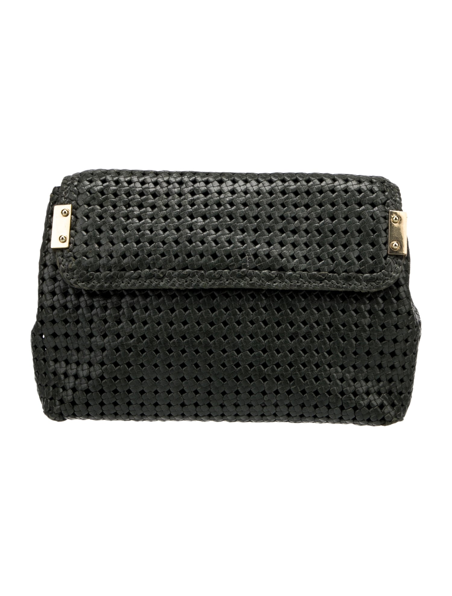 Stuart Weitzman Raffia Clutch