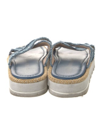 Stuart Weitzman Leather Slides