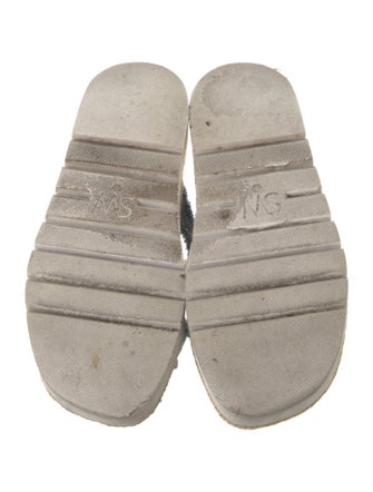 Stuart Weitzman Leather Slides